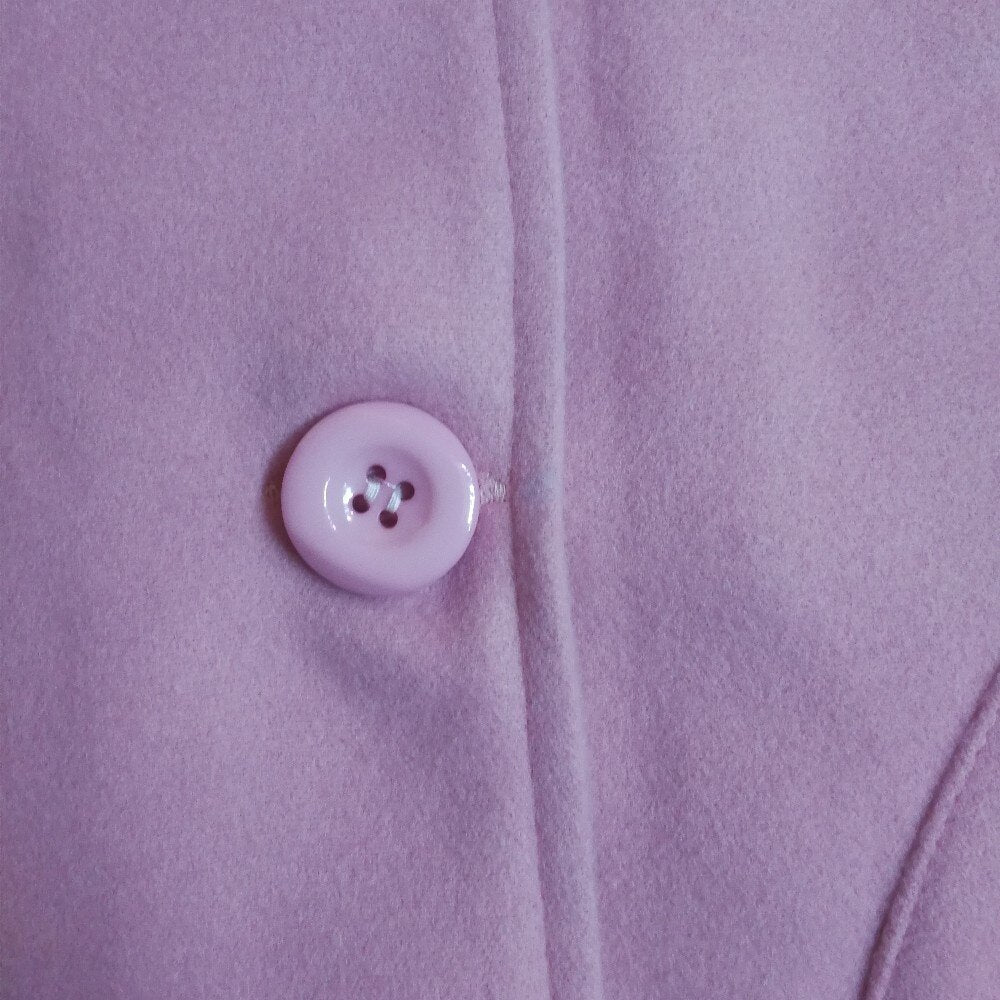 Chaqueta Cortavientos de Manga Larga Cálida con Capucha para Niñas