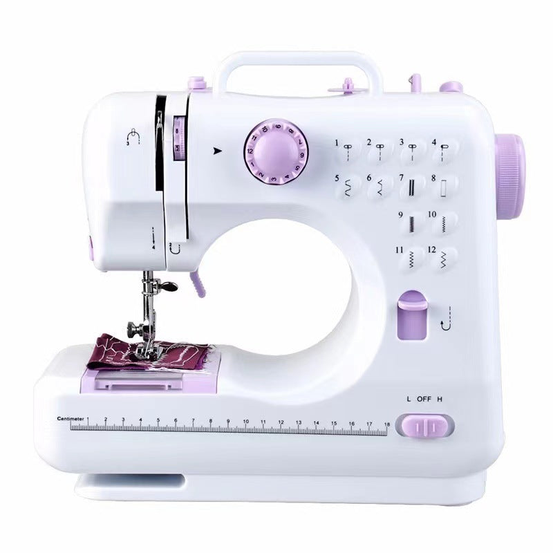 Portable Electric Sewing Machine - Adjustable Speed & Backstitch | Beginner