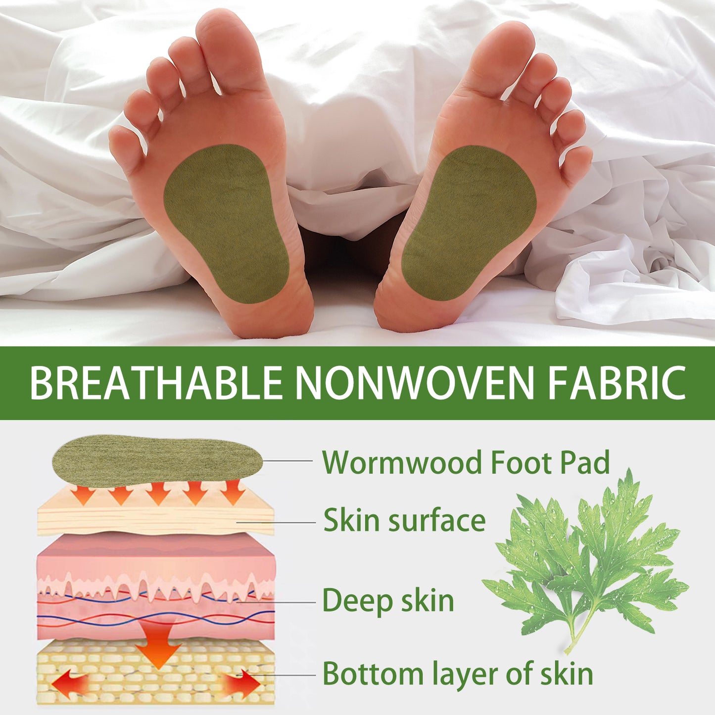 South Moon Foot Care Patches – Herbal Cleansing & Nourishing Foot Pads