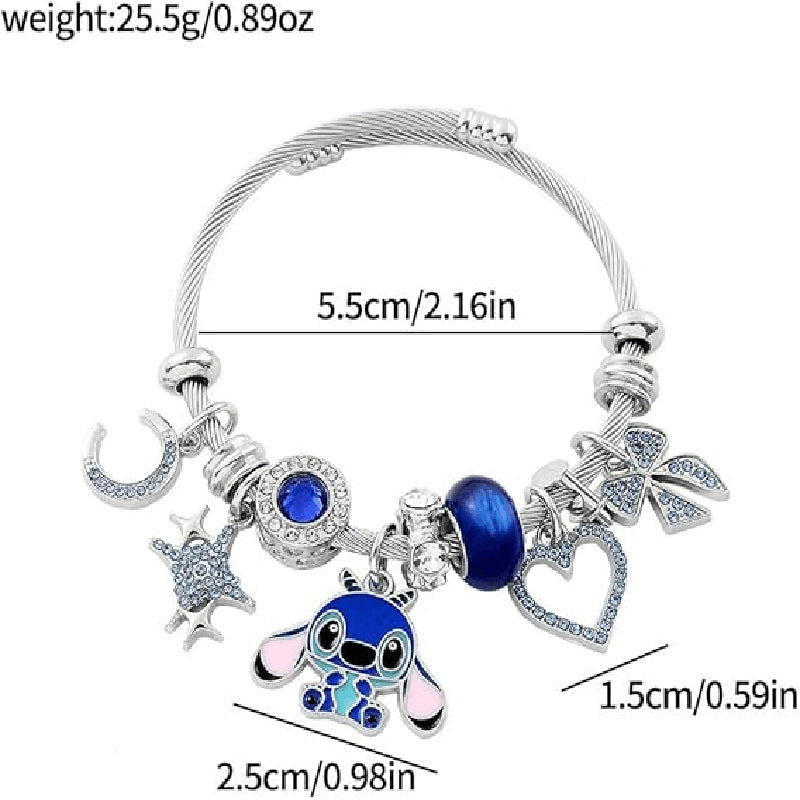 Stitch Character Bracelet - Disney Lilo & Stitch Jewelry