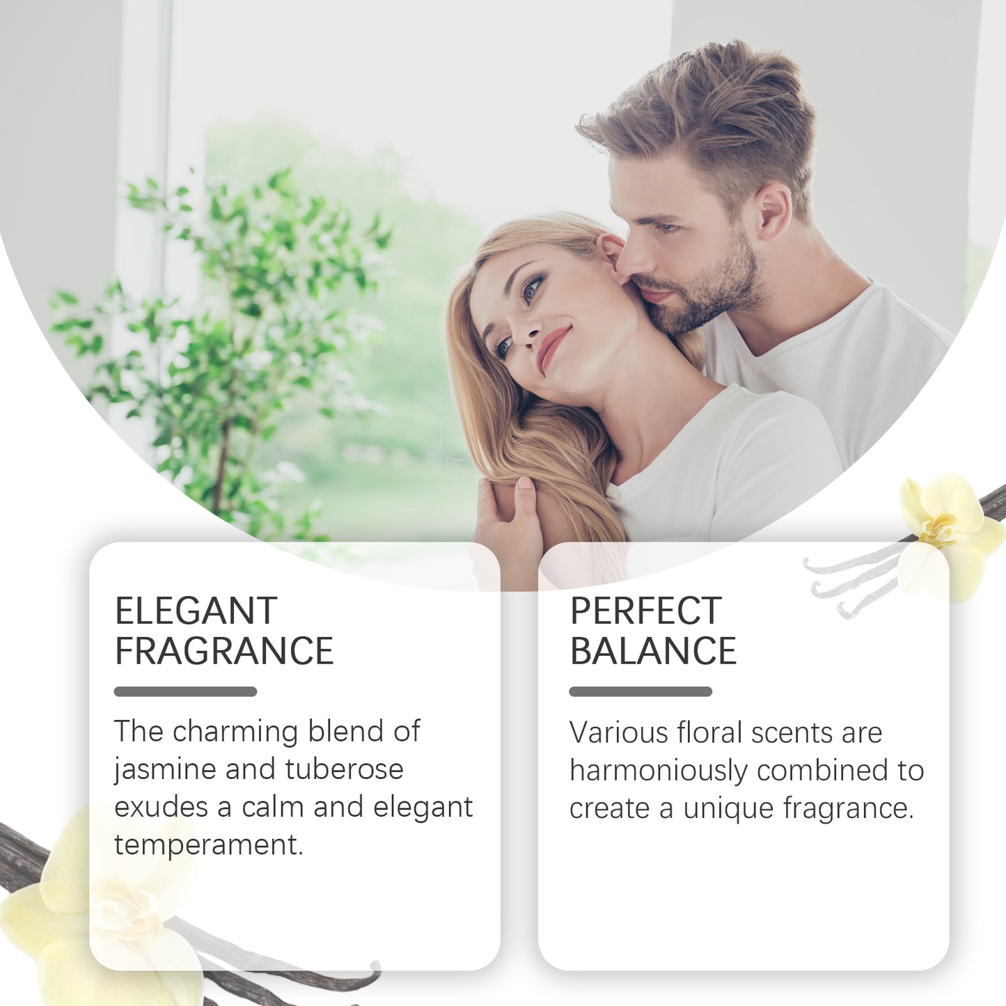 Roxelis Vanilla Arabic Perfume - Light Elegant Long-Lasting Scent