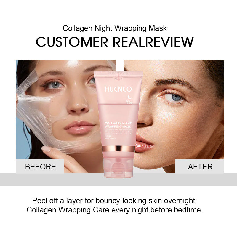Collagen Peel-Off Face Mask - Deep Cleansing Sleeping Mask