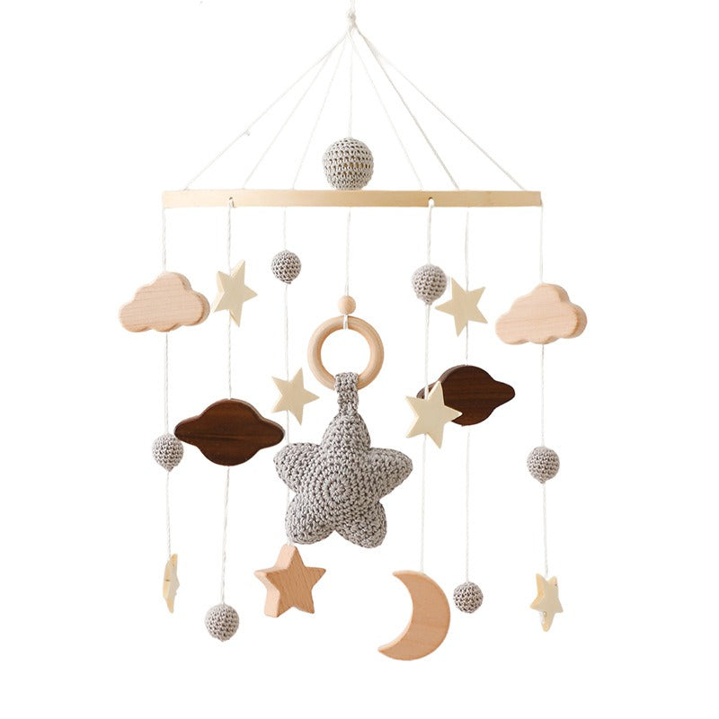 Baby Crib Hanging Toy – Soft Musical Bedside Bell for Newborns