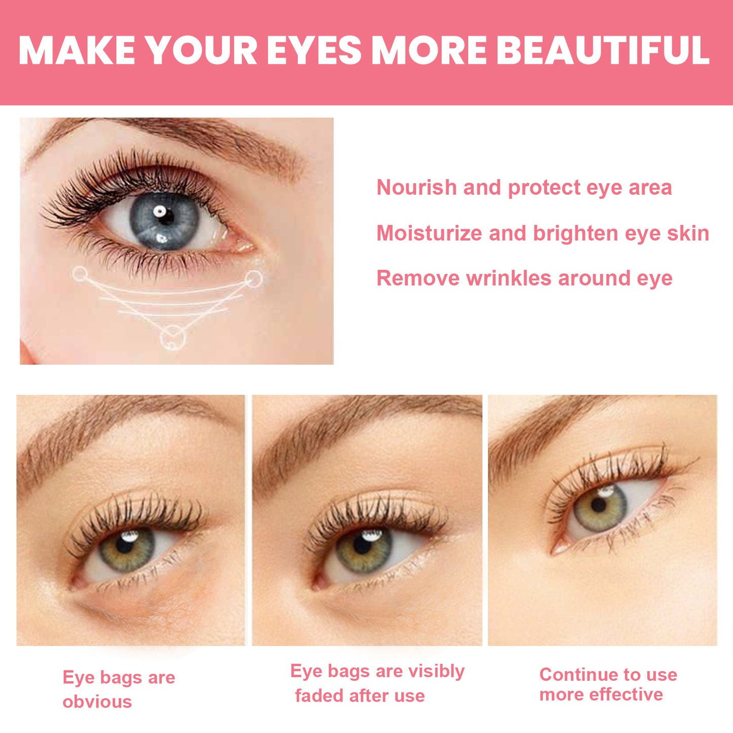 Renewing Rosehip Eye Balm | Lifting, Moisturizing & Deep Hydration Stick