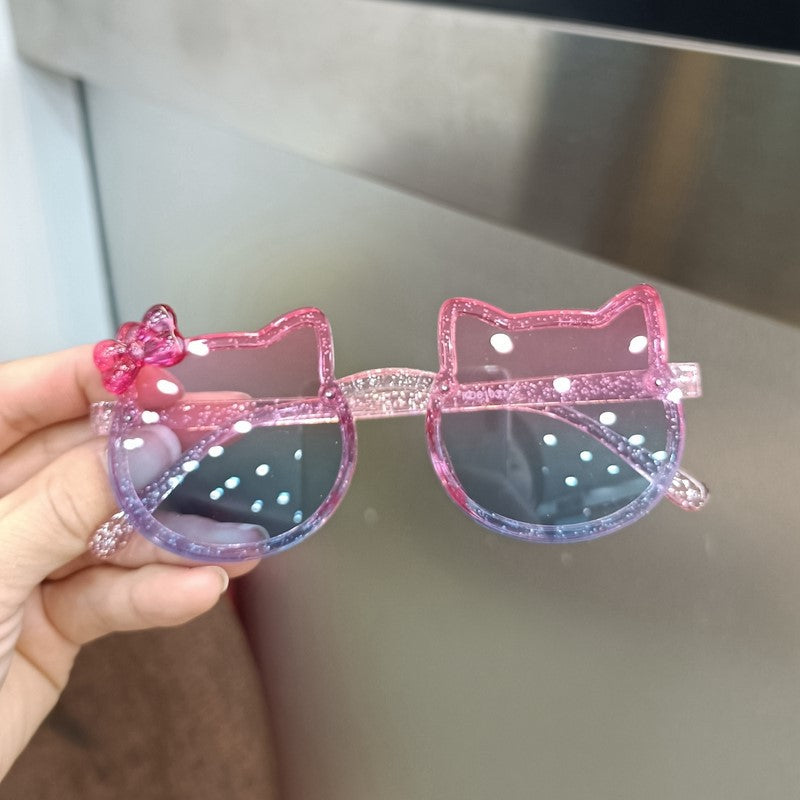 Kids UV400 Cute Frameless Sunglasses – Soft, Lightweight & Safe for Outdoor Play
