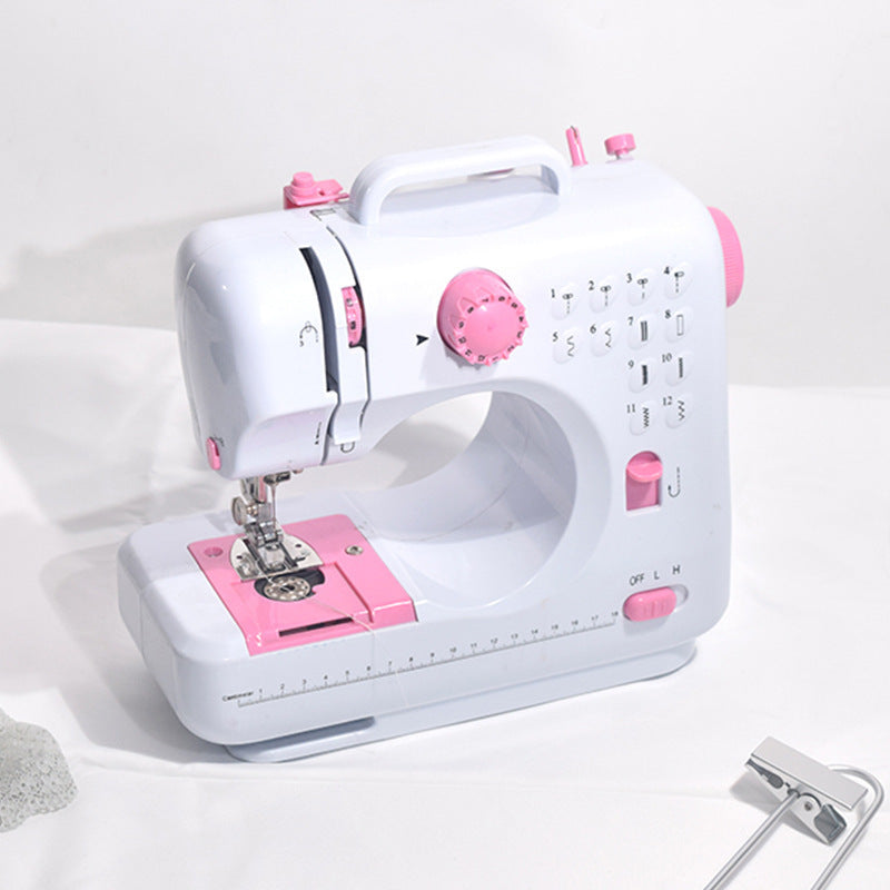 Portable Electric Sewing Machine - Adjustable Speed & Backstitch | Beginner