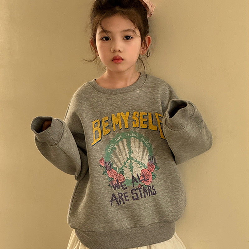 Sudadera con capucha para niños con forro polar - Algodón suave, sudadera con capucha casual cálida