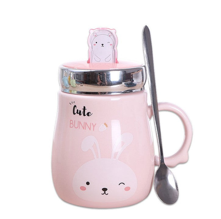 Cute Ceramic Mug – Creative Coffee Cup Gift | Animal Design
