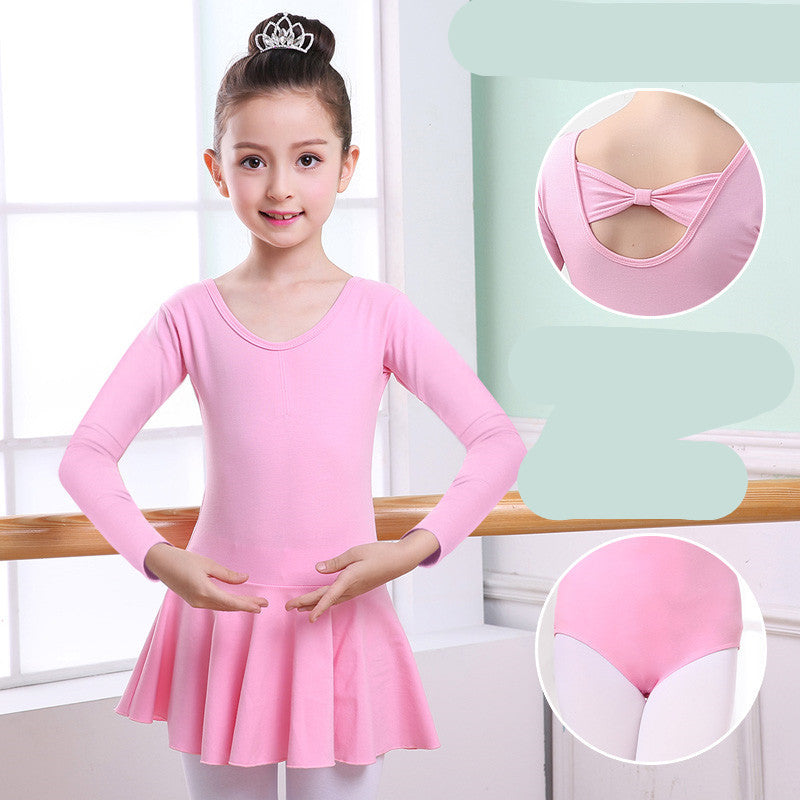 Girls Ballet Dance Dress - Tutu Practice Outfit | Kids Dancewear
