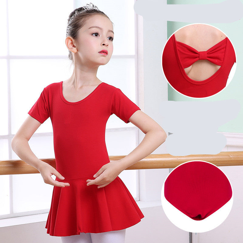 Girls Ballet Dance Dress - Tutu Practice Outfit | Kids Dancewear