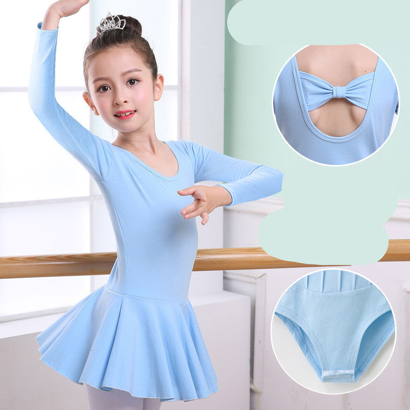 Girls Ballet Dance Dress - Tutu Practice Outfit | Kids Dancewear