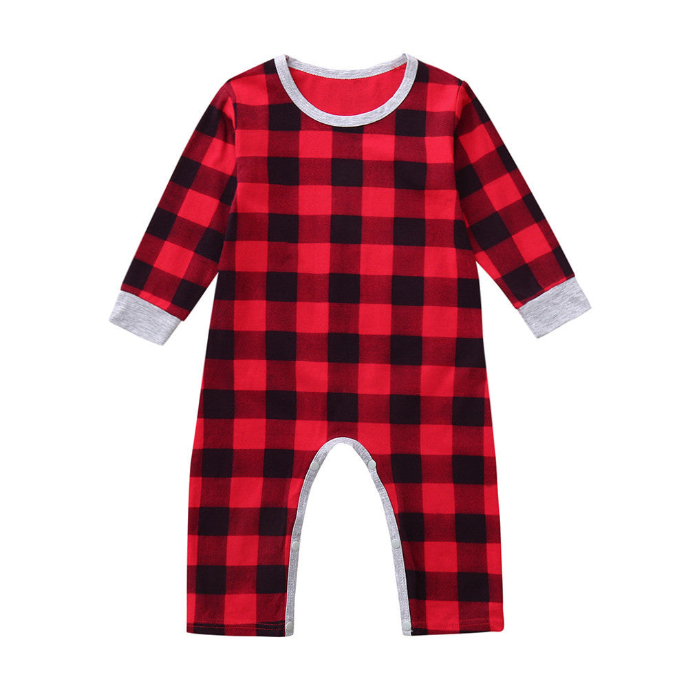 Christmas Santa Baby Romper – cozy winter outfit