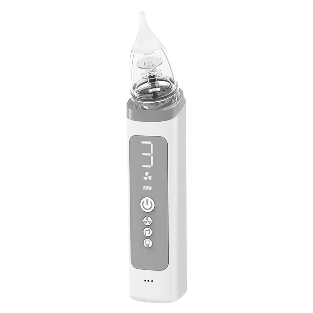 Electric Baby Nasal Aspirator – Rechargeable Nose Cleaner with Soft Suction | Infant Mucus & Congestion Relief