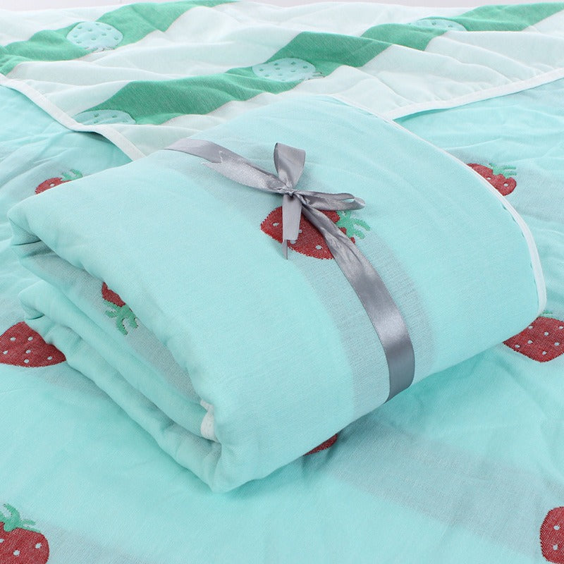 6‑Layer Baby Gauze Blanket – Soft Muslin Bath Towel & Multi‑Use Swaddle | 110×110 & 120×150 cm