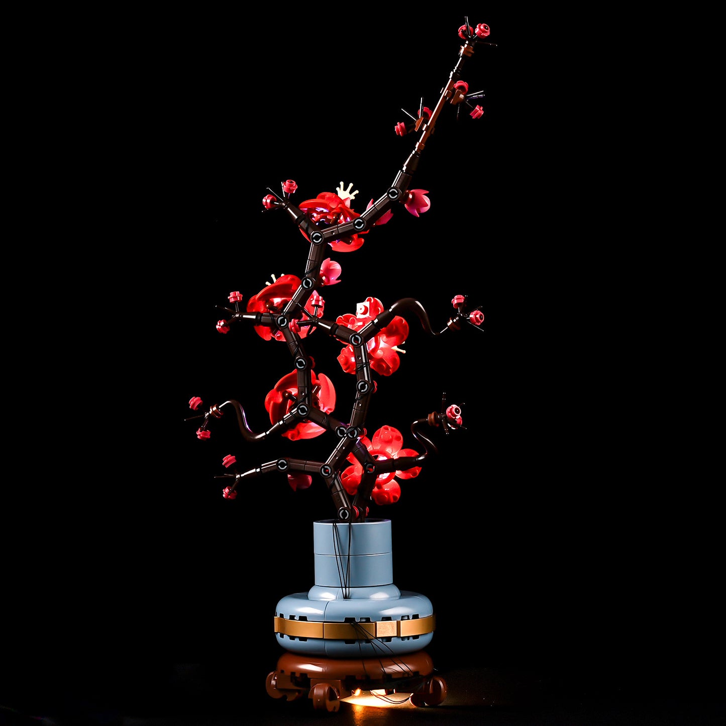 LED Light Kit for LEGO 10369 Plum Blossom - Building Blocks Decorative Lights for Potted Plants