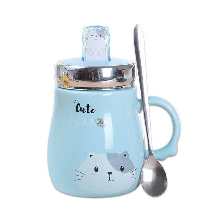 Cute Ceramic Mug – Creative Coffee Cup Gift | Animal Design
