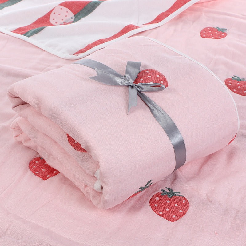6‑Layer Baby Gauze Blanket – Soft Muslin Bath Towel & Multi‑Use Swaddle | 110×110 & 120×150 cm