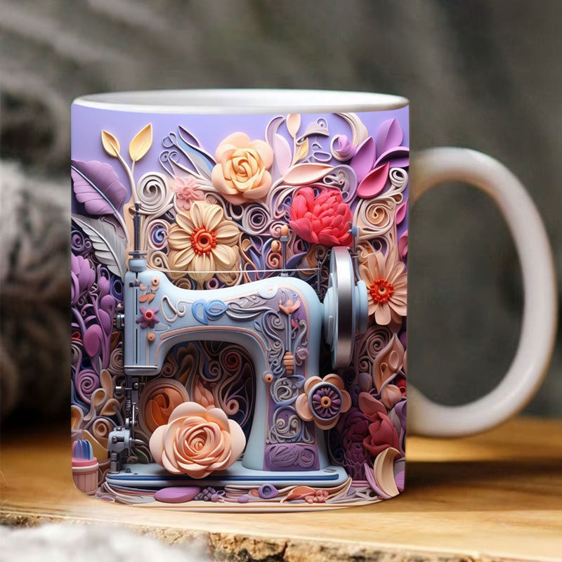 Creative Ceramic Mug – Christmas Gift Coffee Cup | Cute Holiday Design