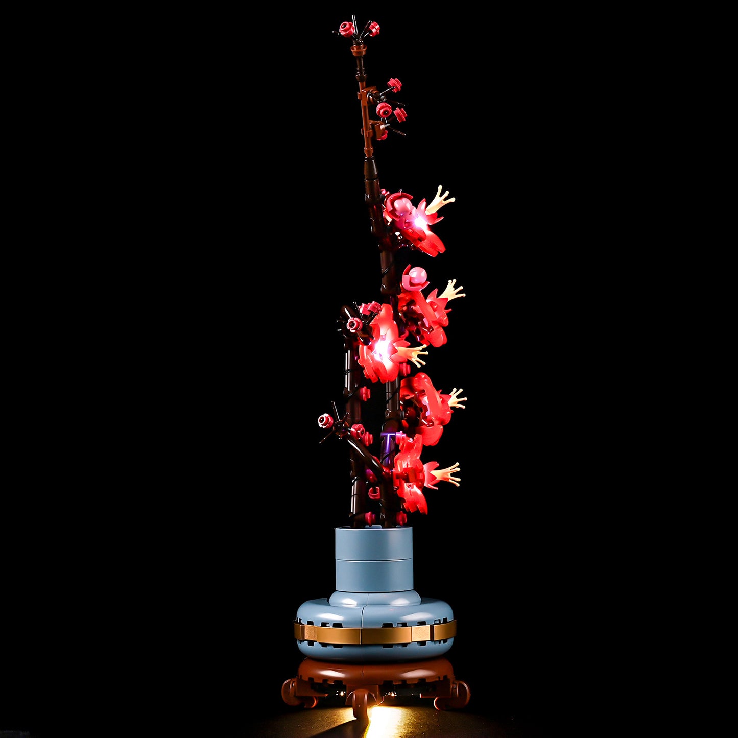 LED Light Kit for LEGO 10369 Plum Blossom - Building Blocks Decorative Lights for Potted Plants