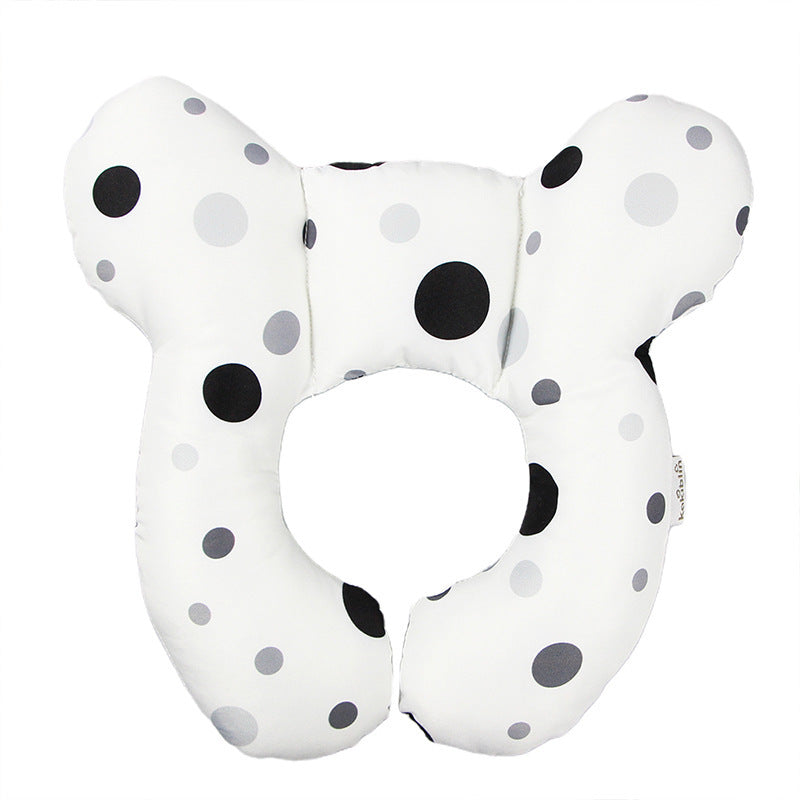 Baby Head Support U‑Shaped Pillow – Car Seat & Stroller Neck Protection | Infant Sleeping Cushion