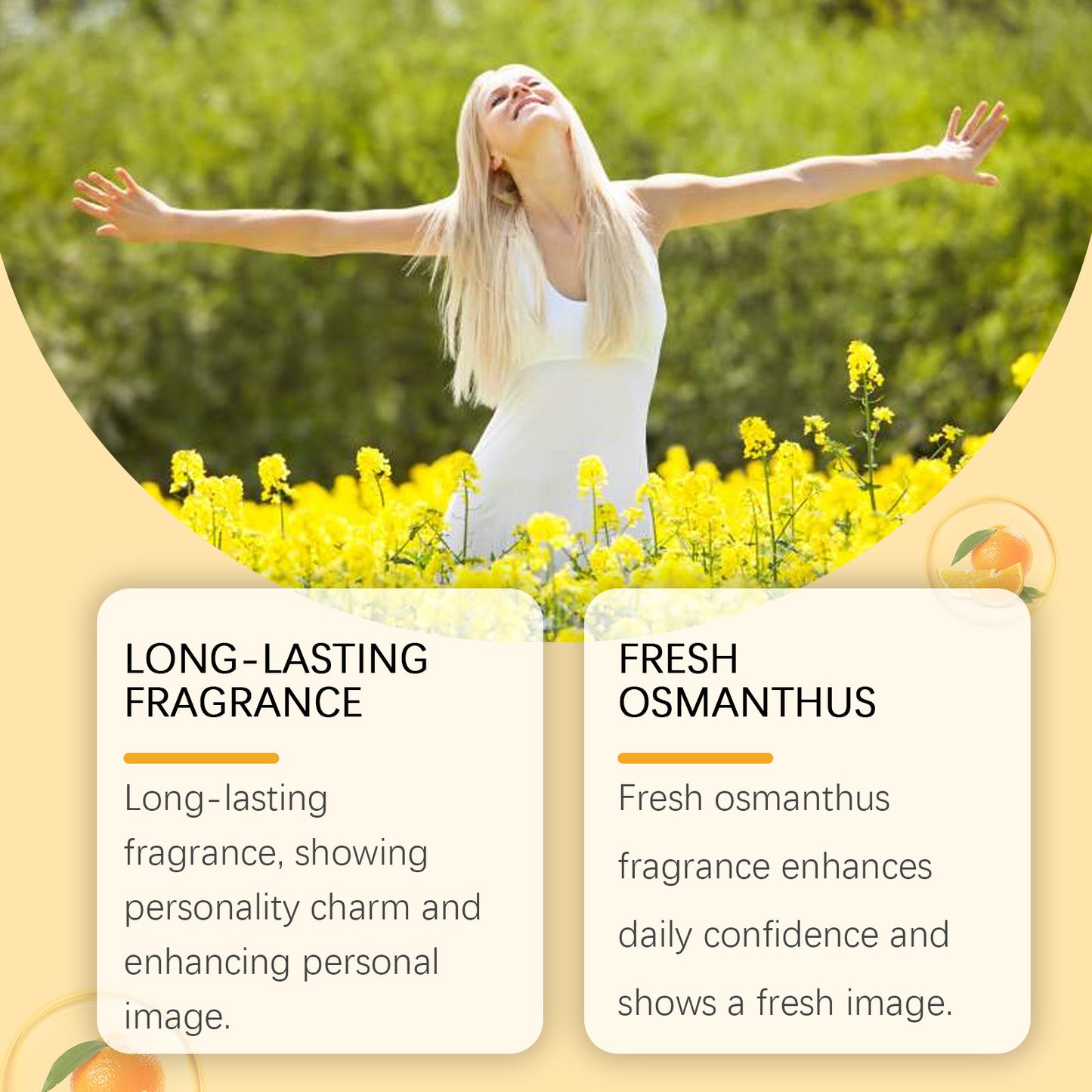 Roxelis Osmanthus Arabic Perfume - Fresh Light Long-Lasting Scent