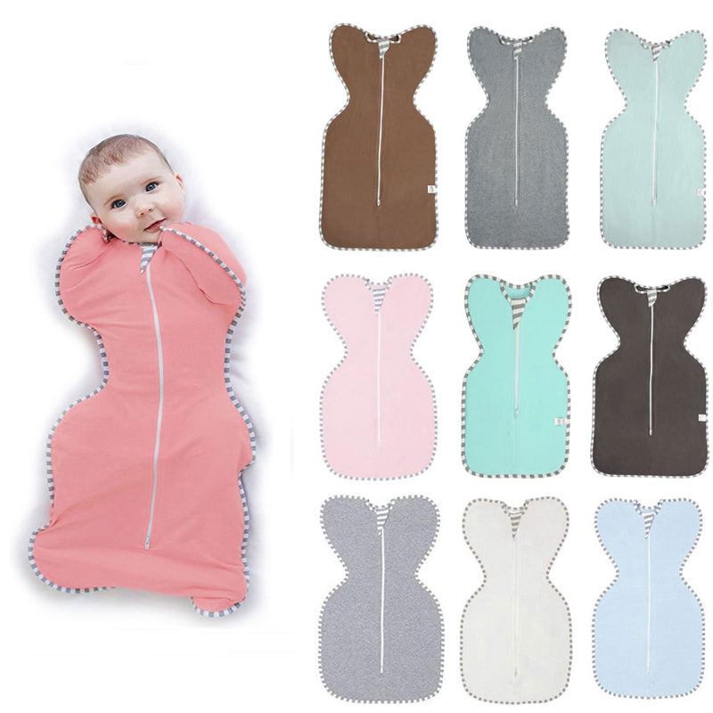 Newborn Baby Cocoon Pod – Soft Pebble Swaddle Sleep Sack | Infant Modeling Sleeping Bag