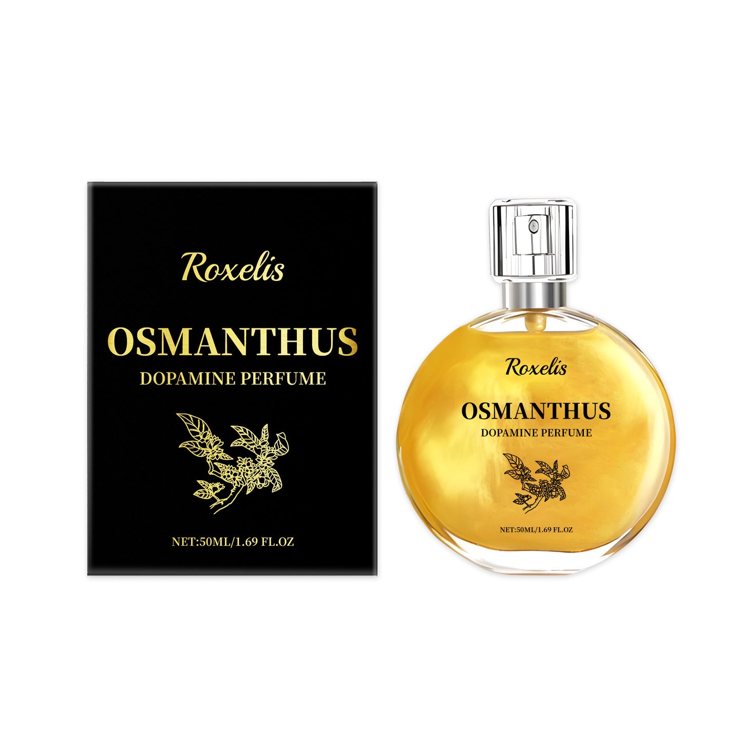 Roxelis Osmanthus Arabic Perfume - Fresh Light Long-Lasting Scent