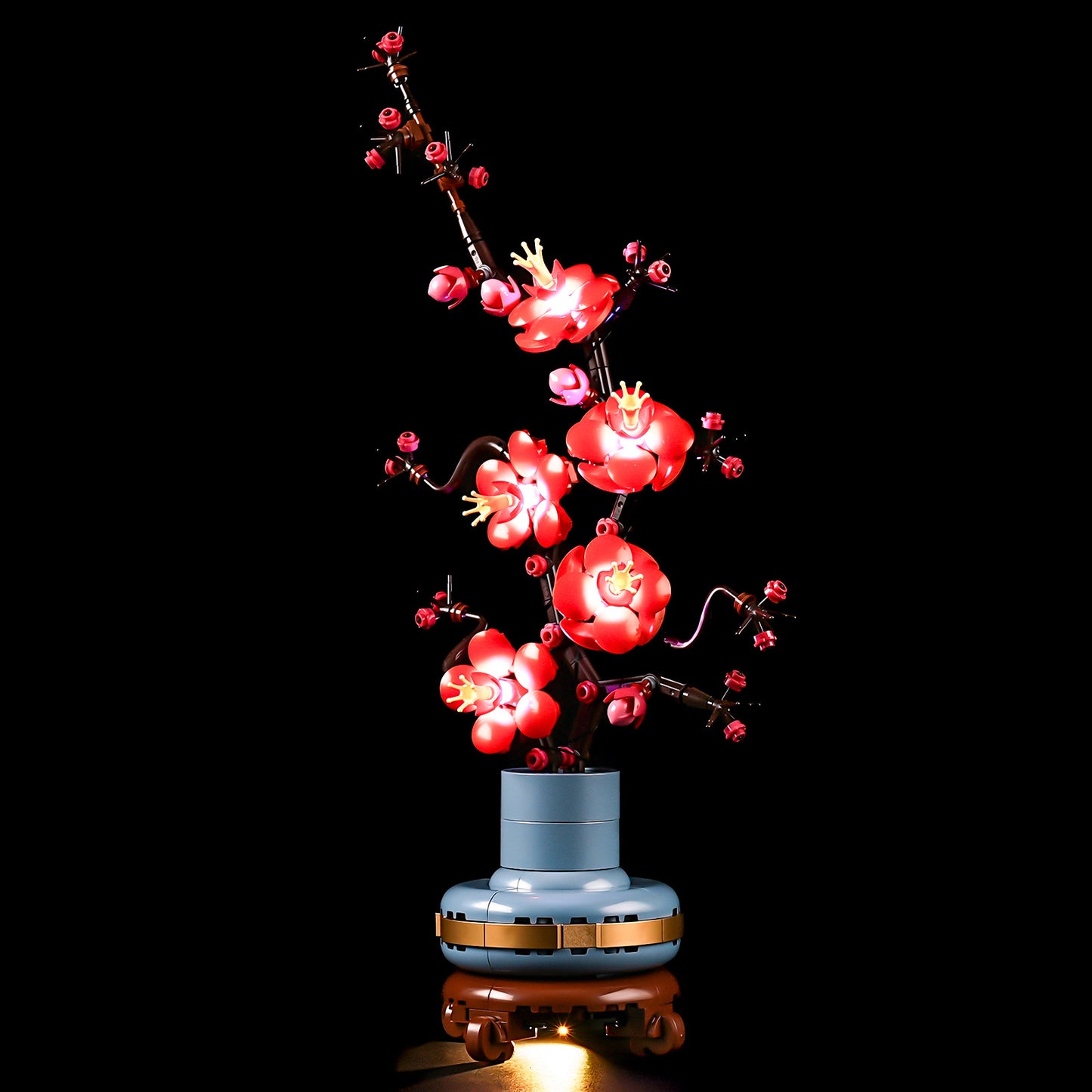 LED Light Kit for LEGO 10369 Plum Blossom - Building Blocks Decorative Lights for Potted Plants