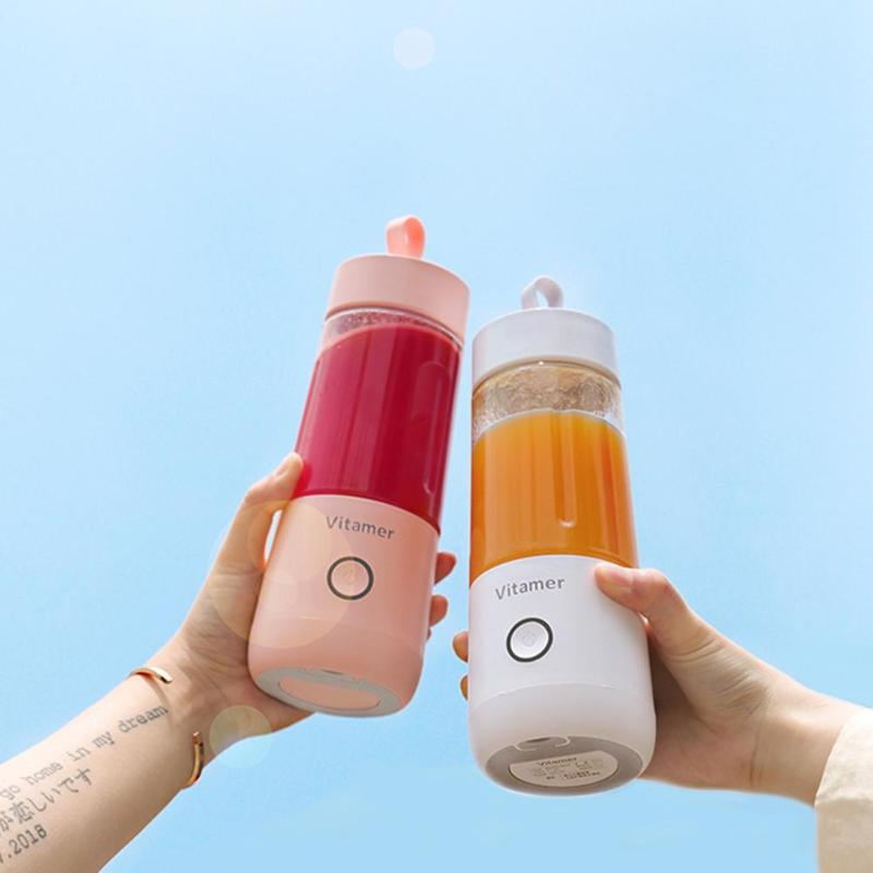 Portable Blender 350ml – USB Rechargeable Smoothie Maker | Kitchen Gadget