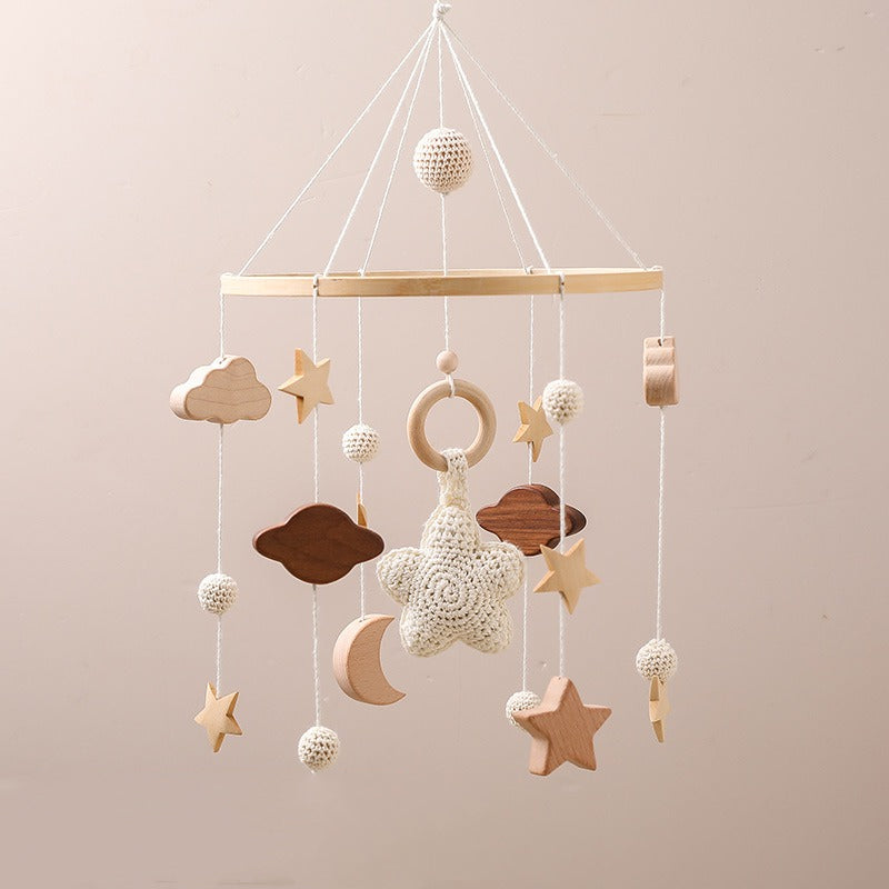 Baby Crib Hanging Toy – Soft Musical Bedside Bell for Newborns