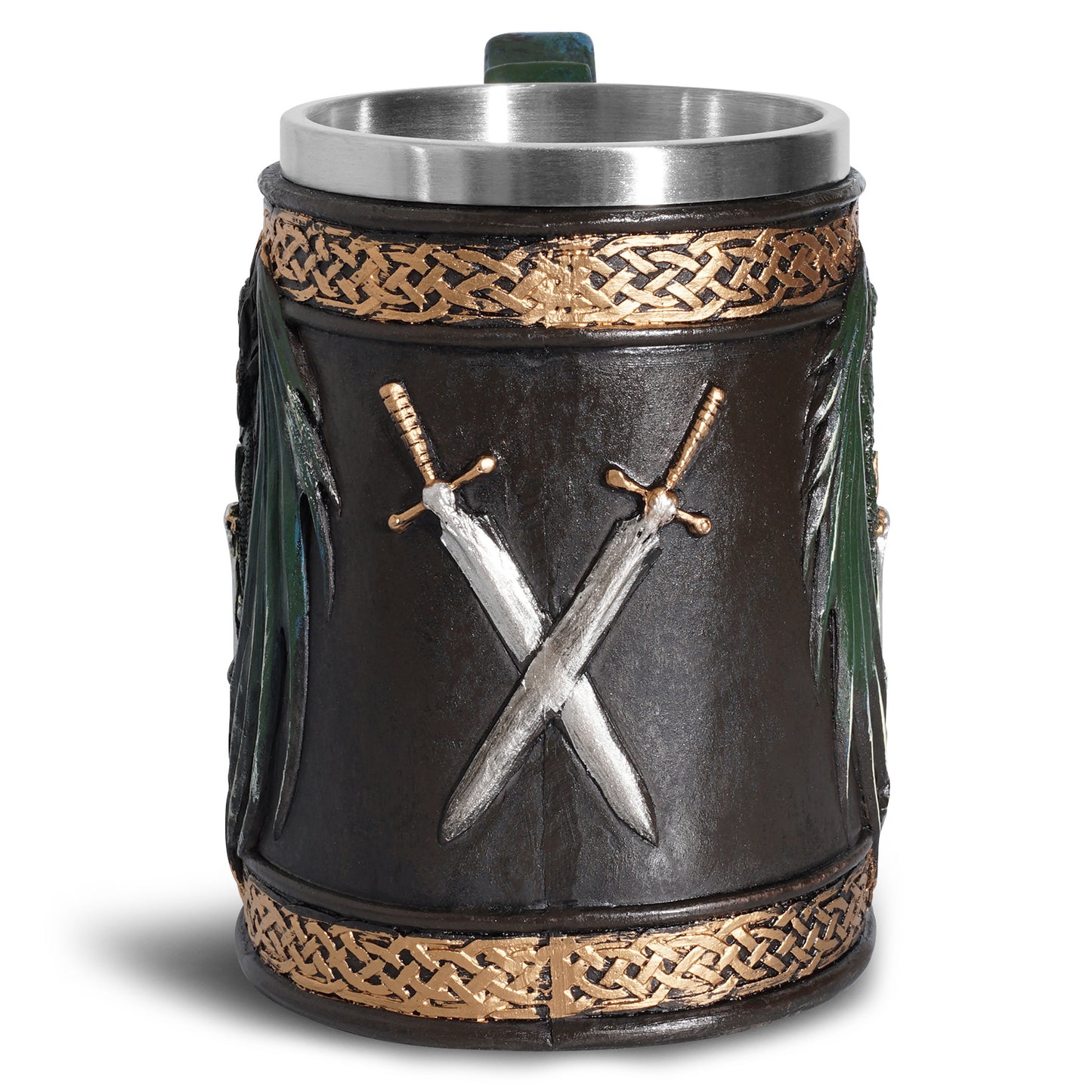 Creative Viking Beer Mug – Large Ceramic Medieval Cup | Unique Gift for Men