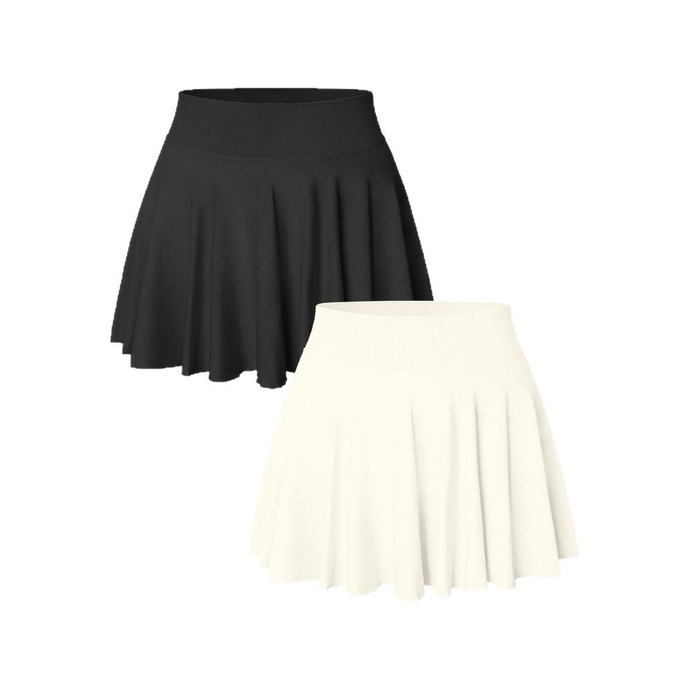 Women's Tennis Skirt with Pockets - Quick Dry Athletic Yoga Skort