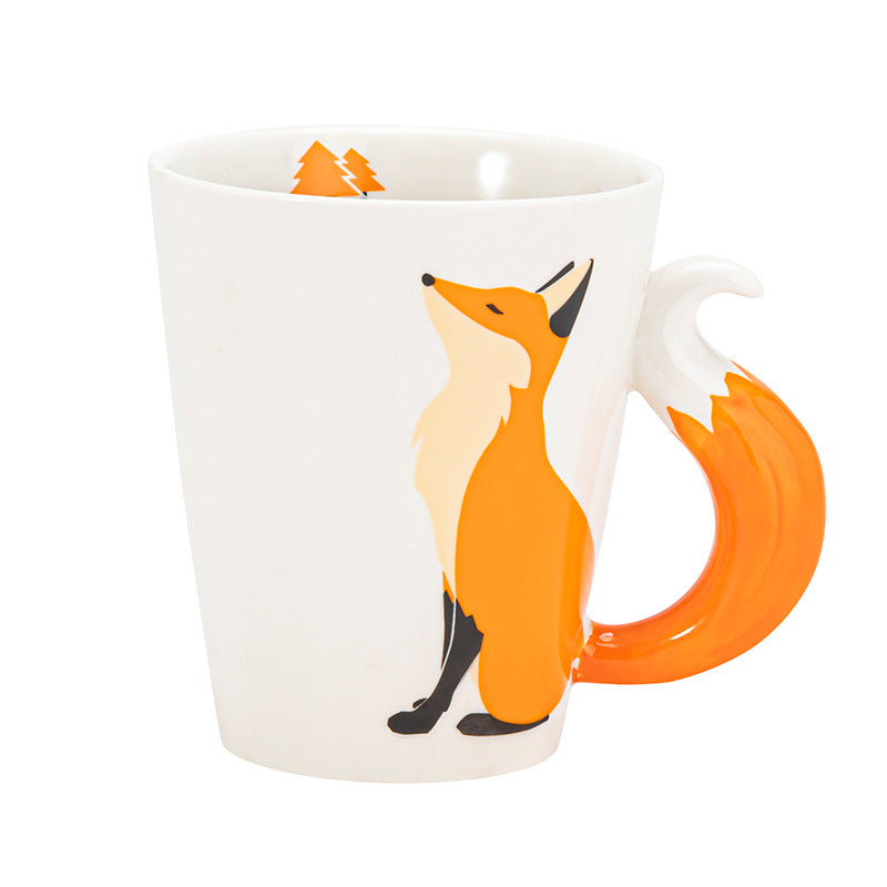 Ceramic Fox Mug – Creative Animal Coffee Cup | Cute Gift for All Occasions