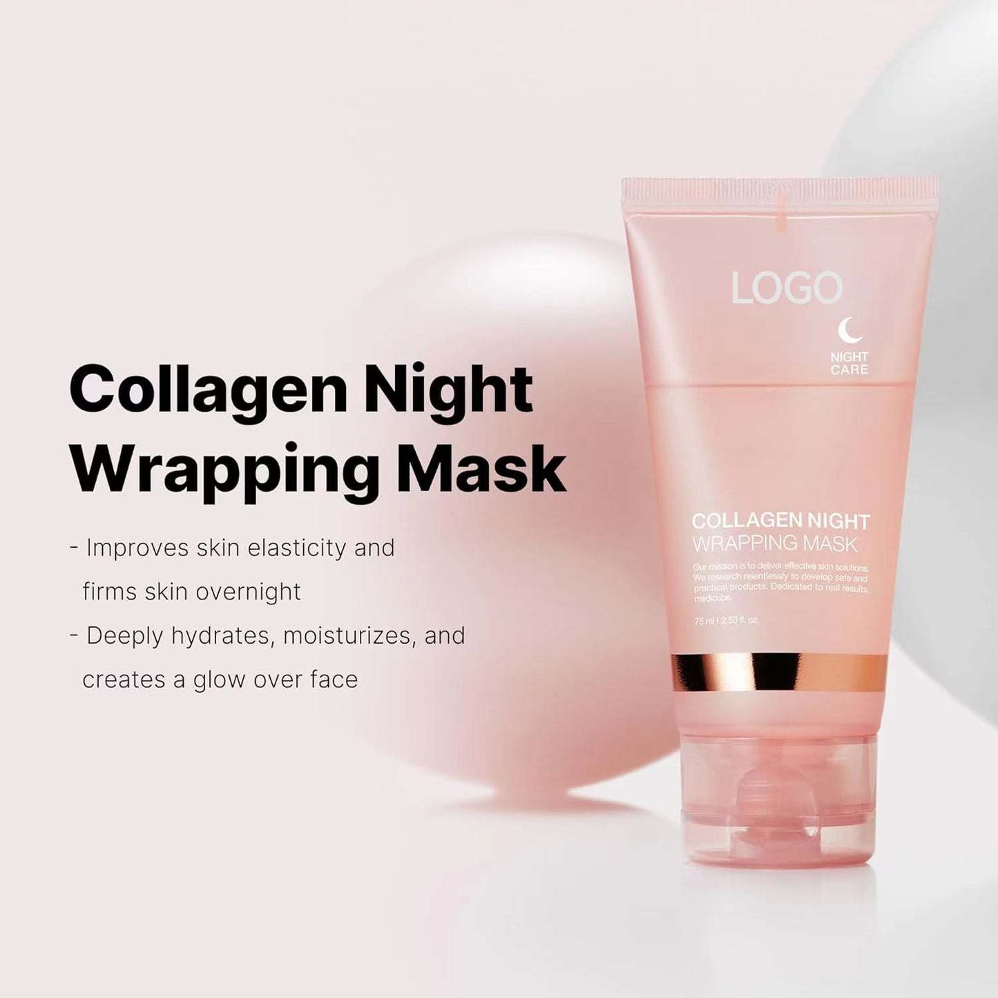 Collagen Peel-Off Face Mask - Deep Cleansing Sleeping Mask