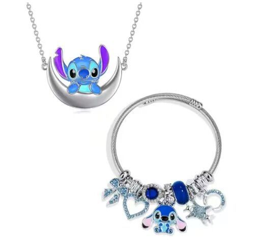 Stitch Character Bracelet - Disney Lilo & Stitch Jewelry