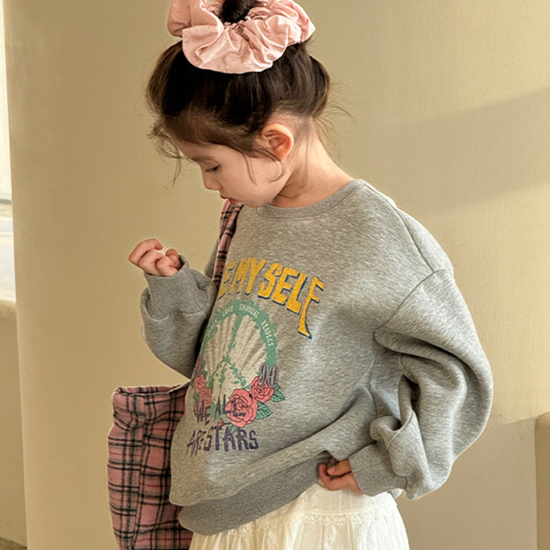 Sudadera con capucha para niños con forro polar - Algodón suave, sudadera con capucha casual cálida