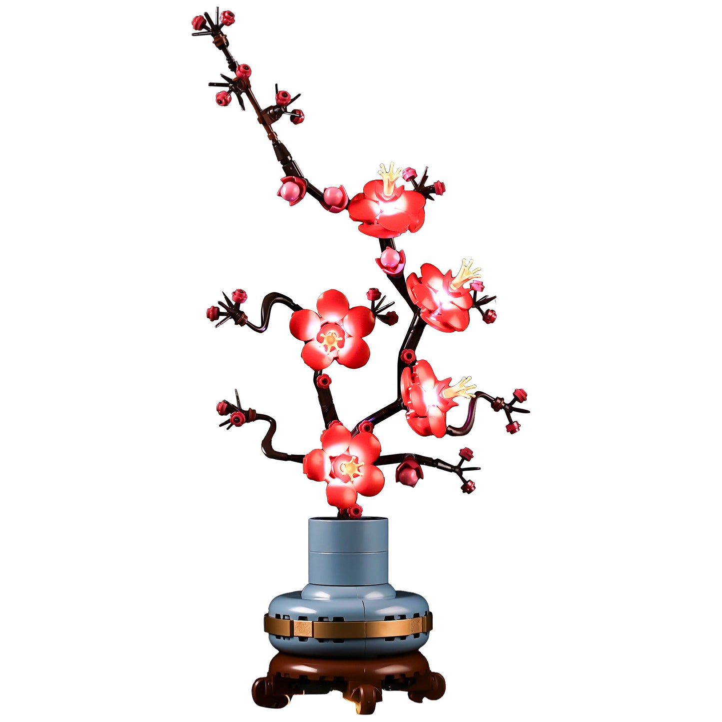 LED Light Kit for LEGO 10369 Plum Blossom - Building Blocks Decorative Lights for Potted Plants