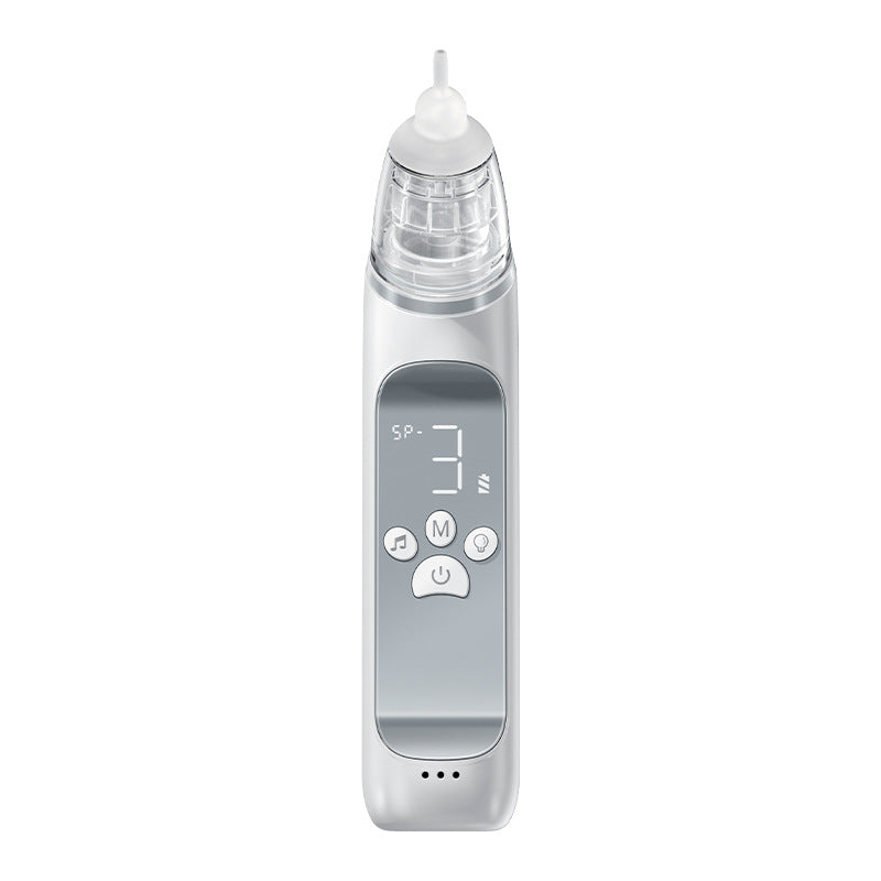 Electric Baby Nasal Aspirator – Rechargeable Nose Cleaner with Soft Suction | Infant Mucus & Congestion Relief