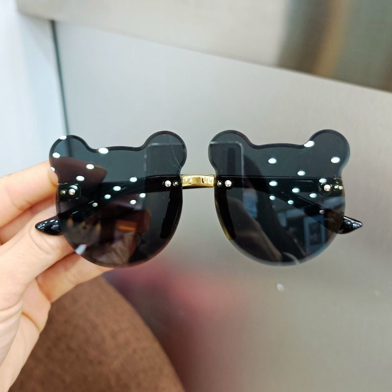 Kids UV400 Cute Frameless Sunglasses – Soft, Lightweight & Safe for Outdoor Play