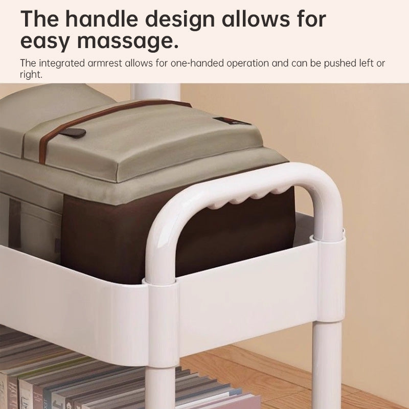 Multi‑Layer Wheeled Utility Cart – Space‑Saving Storage for Home, Kitchen & Bathroom