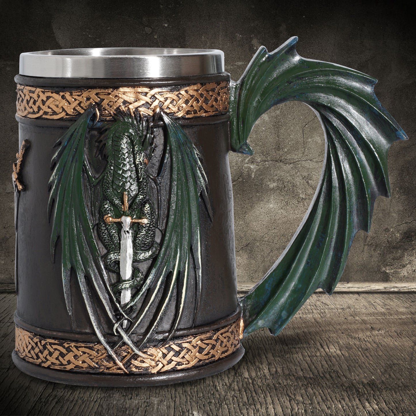 Creative Viking Beer Mug – Large Ceramic Medieval Cup | Unique Gift for Men