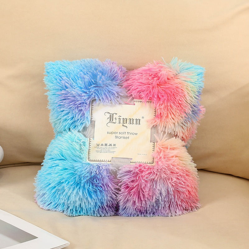 Soft Tie-Dye Plush Blanket – Photography Prop, Nap & Sofa Throw (Multiple Sizes)