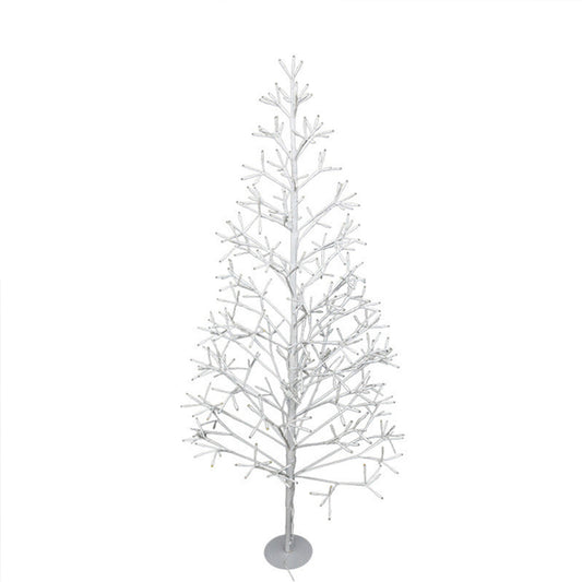 9ft Pre-Lit LED Christmas Tree - Artificial Tree with Warm White Lights