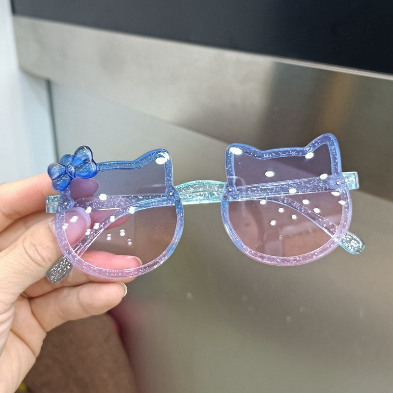 Kids UV400 Cute Frameless Sunglasses – Soft, Lightweight & Safe for Outdoor Play