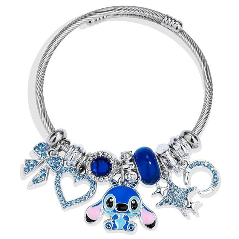 Stitch Character Bracelet - Disney Lilo & Stitch Jewelry