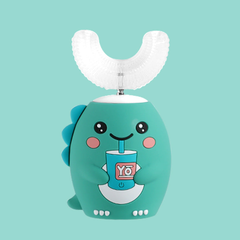 Kids U-Shaped Electric Toothbrush – Rechargeable Automatic Tooth Cleaner | Ages 2–6, 7–14, 15+