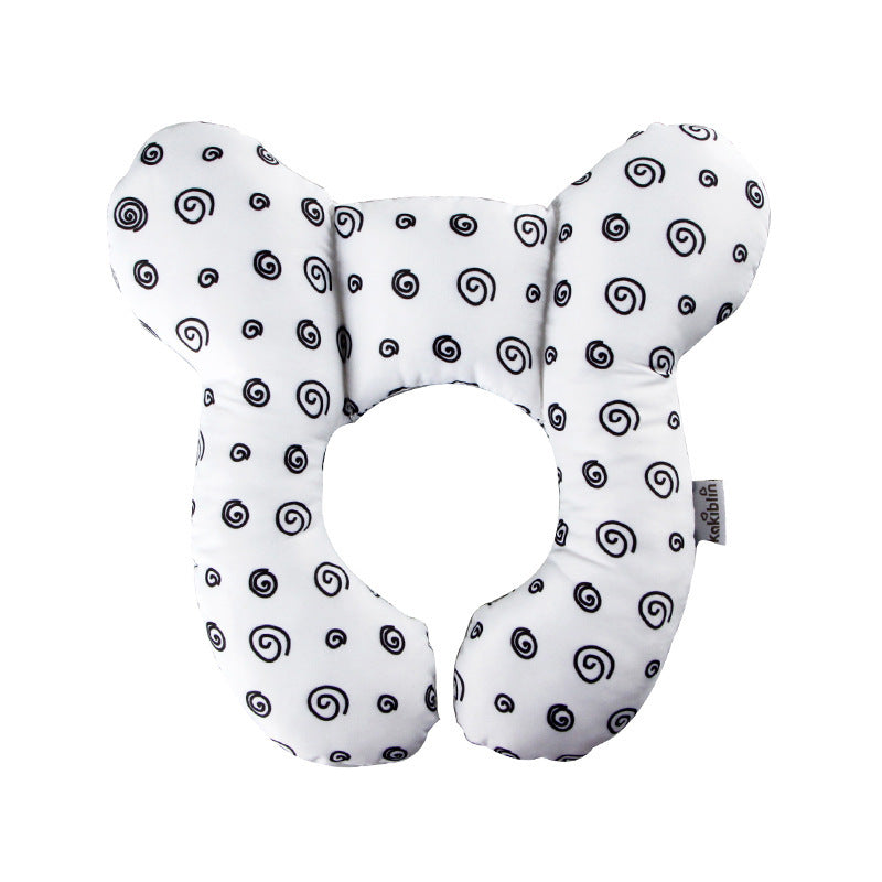 Baby Head Support U‑Shaped Pillow – Car Seat & Stroller Neck Protection | Infant Sleeping Cushion