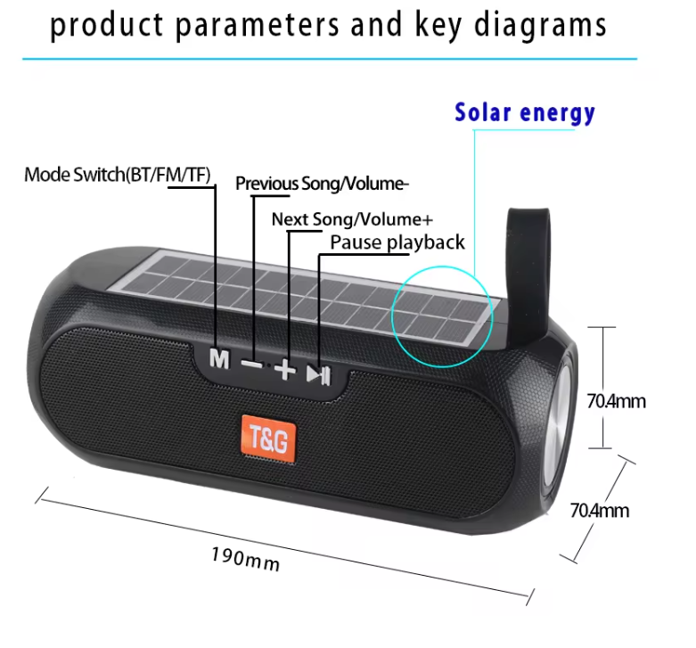Portable Karaoke Machine - Wireless Bluetooth Party Speaker