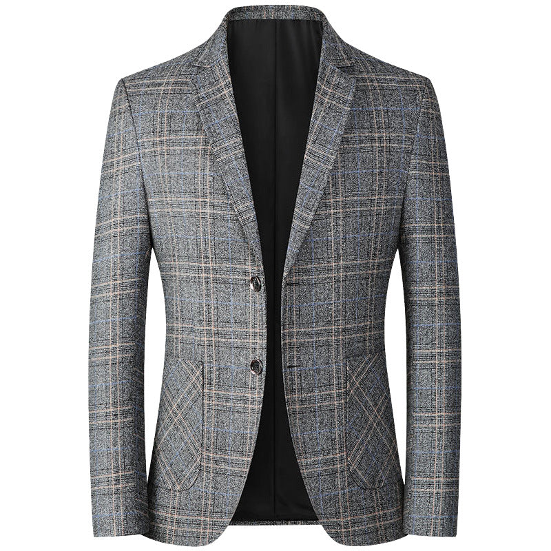 Men’s Non‑Iron Casual Jacket – Lightweight Middle‑Aged Style (M–3XL)