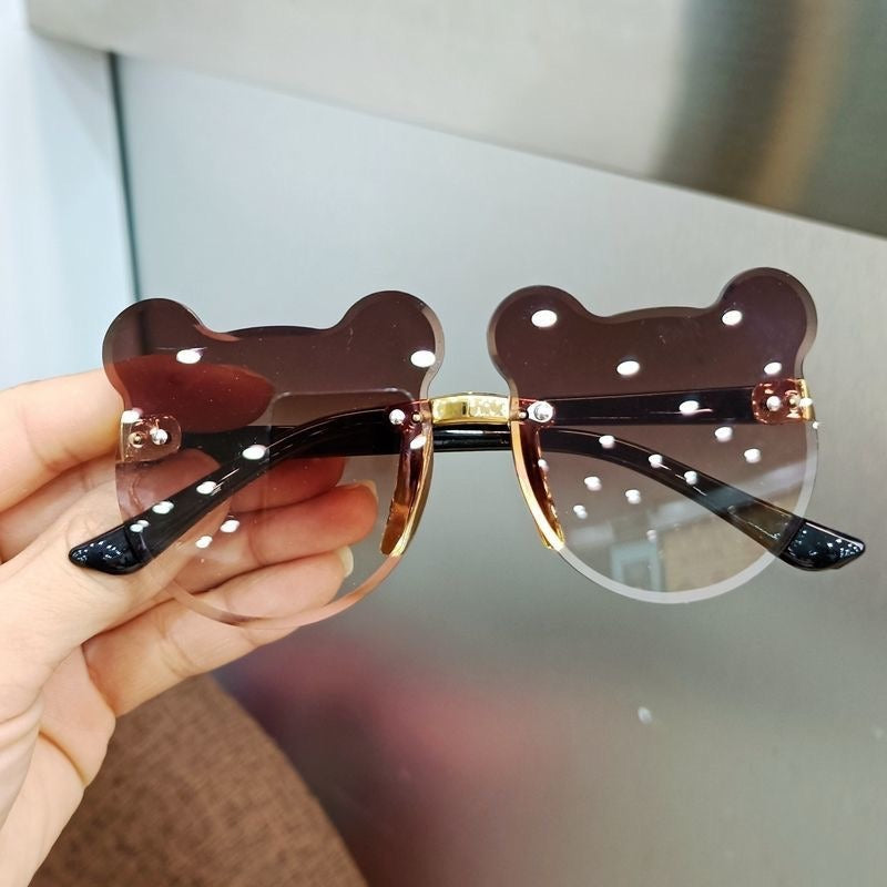 Kids UV400 Cute Frameless Sunglasses – Soft, Lightweight & Safe for Outdoor Play